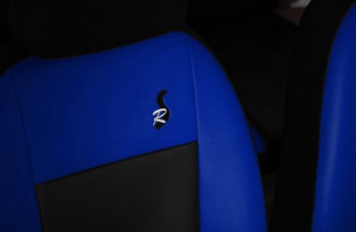 CHEVROLET Aveo Universeller Sitzbezug Road Eco leder blau schwarz in Farbe