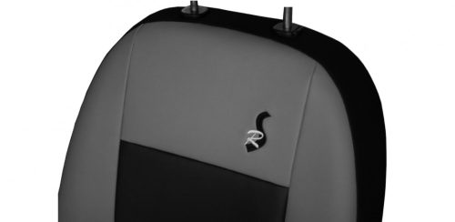 CHEVROLET Aveo Universeller Sitzbezug Road Eco leder grau schwarz in Farbe