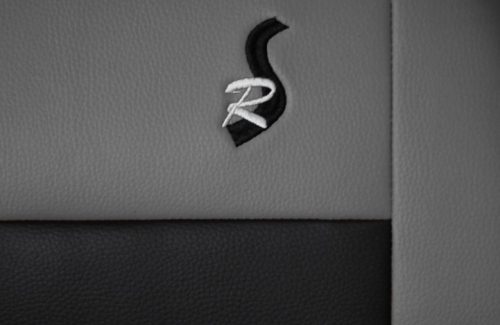 CHEVROLET Aveo Universeller Sitzbezug Road Eco leder grau schwarz in Farbe