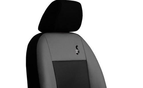 CHEVROLET Aveo Universeller Sitzbezug Road Eco leder grau schwarz in Farbe