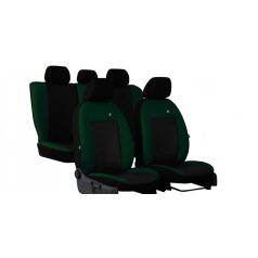   NISSAN Sentra (V, VI) Univerzális Üléshuzat Road Eco bőr zöld fekete színben