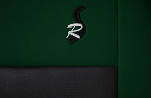 LADA Niva Univerzális Üléshuzat Road Eco bőr zöld fekete színben