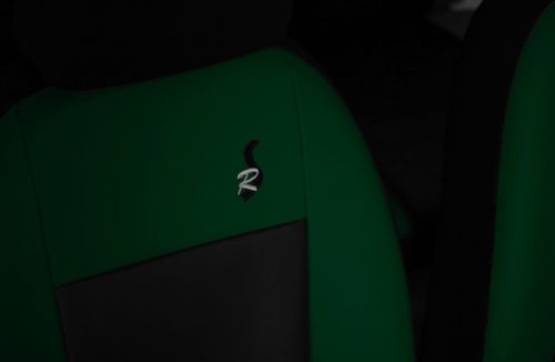 LADA Niva Univerzális Üléshuzat Road Eco bőr zöld fekete színben