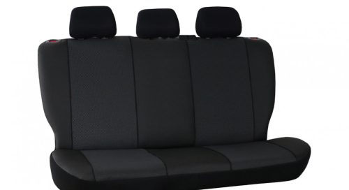 CHEVROLET Aveo Universeller Sitzbezug Royal Eco leder und textil Kombination schwarz in Farbe EX1