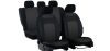 CHEVROLET Aveo Universeller Sitzbezug Royal Eco leder und textil Kombination schwarz in Farbe EX8
