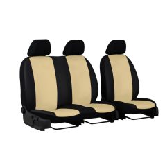   Univerzális Üléshuzat Standard Eco bőr (2+1 SZ) EXTRA elülső üléshuzat szett bézs