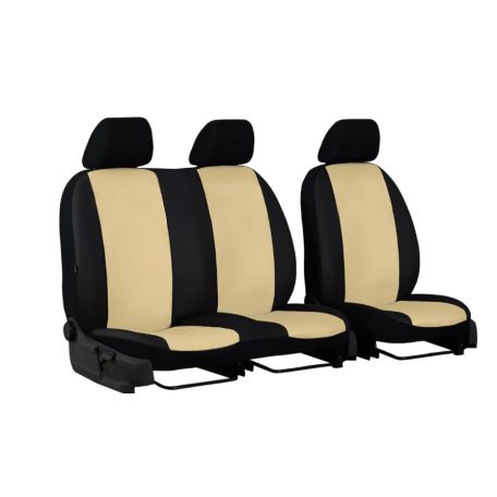 Univerzális Üléshuzat Standard Eco bőr (2+1 SZ) EXTRA elülső üléshuzat szett bézs