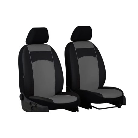 Univerzális Üléshuzat Standard Eco bőr (1+1 SZ) elülső üléshuzat szett szürke