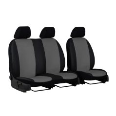   Univerzális Üléshuzat Standard Eco bőr (2+1 SZ) EXTRA elülső üléshuzat szett szürke