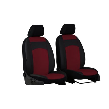 Univerzális Üléshuzat Standard Eco bőr (1+1 SZ) elülső üléshuzat szett bordó