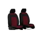 Universeller Sitzbezug Standard Kunstleder (1+1 SZ) Vordersitzbezug-Set bordeaux