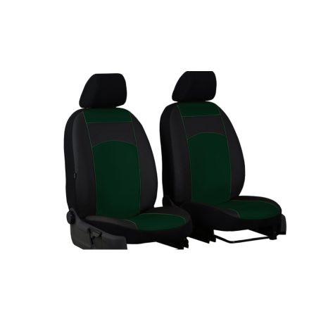 Univerzális Üléshuzat Standard Eco bőr (1+1 SZ) EXTRA elülső üléshuzat szett zöld
