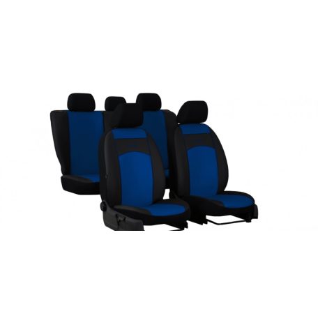 Univerzális Üléshuzat Standard Eco bőr kék színben