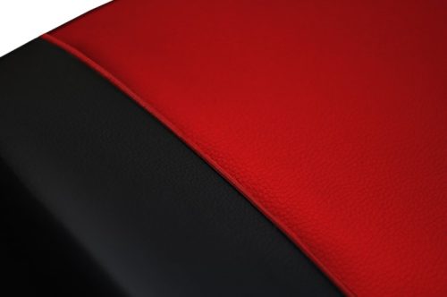 CHEVROLET Aveo Universeller Sitzbezug Standard Eco leder rot in Farbe