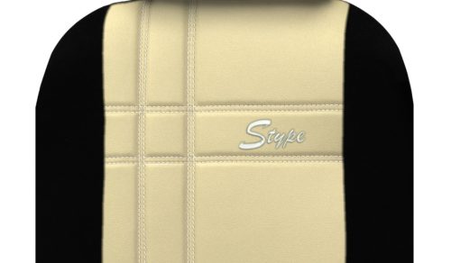 CHEVROLET Aveo Universeller Sitzbezug S-type Eco leder beige in Farbe