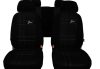 CHEVROLET Aveo Universeller Sitzbezug S-type Eco leder schwarz in Farbe