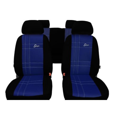 FIAT 125p Univerzális Üléshuzat S-type Eco bőr kék színben