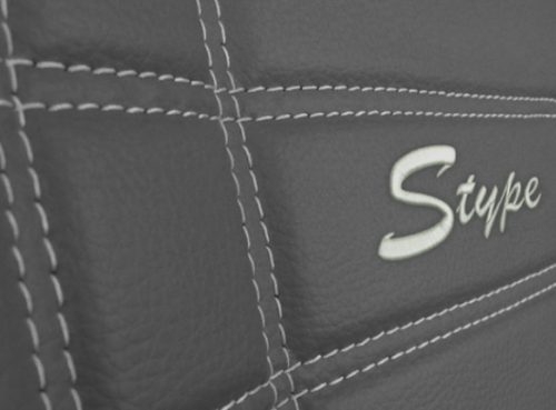 CHEVROLET Aveo Universeller Sitzbezug S-type Eco leder grau in Farbe