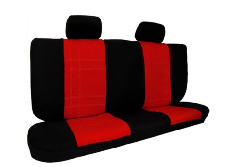 CHEVROLET Aveo Universeller Sitzbezug S-type Eco leder rot in Farbe