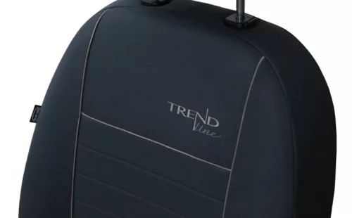 Univerzális Üléshuzat Trend Line (1+1 SZ) textil szürke/szürke színben