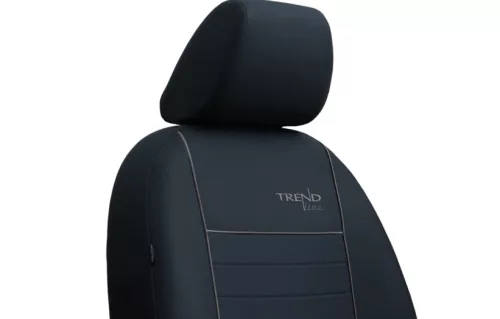 Univerzális Üléshuzat Trend Line (1+1 SZ) textil szürke/szürke színben