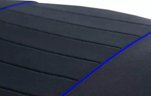 Univerzális Üléshuzat Trend Line (1+1 SZ) textil szürke/kék színben