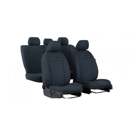 FIAT 125p Univerzális Üléshuzat Trend Line textil szürke/fekete színben