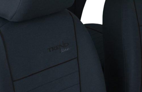 CHEVROLET Aveo Universeller Sitzbezug Trend Line textil grau/schwarz in Farbe