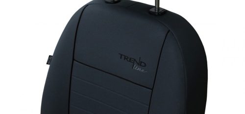 CHEVROLET Aveo Universeller Sitzbezug Trend Line textil grau/schwarz in Farbe