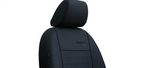 CHEVROLET Aveo Universeller Sitzbezug Trend Line textil grau/schwarz in Farbe