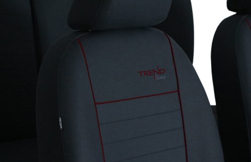 CHEVROLET Aveo Universeller Sitzbezug Trend Line textil grau/kastanienbraun in Farbe