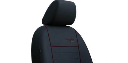 CHEVROLET Aveo Universeller Sitzbezug Trend Line textil grau/kastanienbraun in Farbe