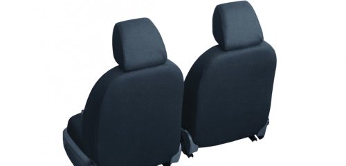 CHEVROLET Aveo Universeller Sitzbezug Trend Line textil grau/kastanienbraun in Farbe