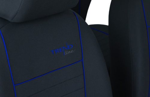 CHEVROLET Aveo Universeller Sitzbezug Trend Line textil grau/blau in Farbe