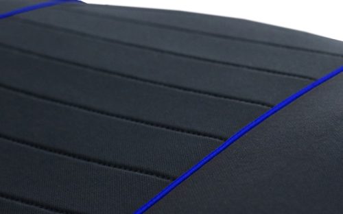 CHEVROLET Aveo Universeller Sitzbezug Trend Line textil grau/blau in Farbe