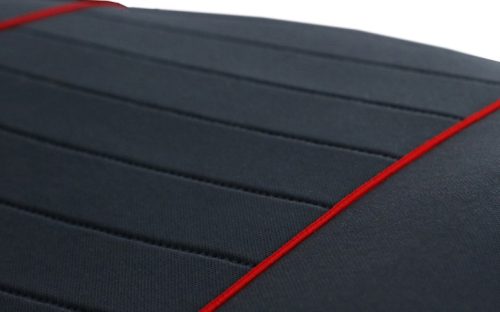 NISSAN Almera (I, II) Universeller Sitzbezug Trend Line textil grau/rot in Farbe