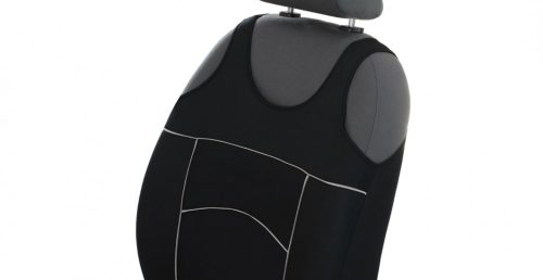 Univerzális trikó üléshuzat pár Tuning 100% velúr fekete színben