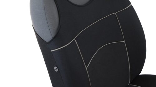 Univerzális trikó üléshuzat pár Tuning 100% velúr fekete színben