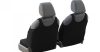 Univerzális trikó üléshuzat pár Tuning 100% velúr fekete színben