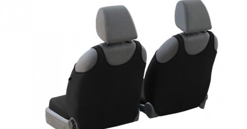 Univerzális trikó üléshuzat pár Tuning 100% velúr fekete színben