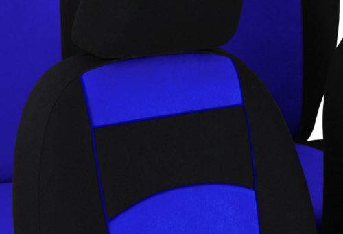 CHEVROLET Aveo Universeller Sitzbezug Tuning Velours blau in Farbe