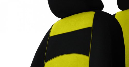 CHEVROLET Aveo Universeller Sitzbezug Tuning Velours gelb in Farbe