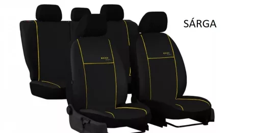 Sitzbezug Toyota Yaris I einzigartig (5 Sitze) Eco Line  Eco leder in wählbaren Farben