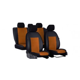   CHEVROLET Aveo Universeller Sitzbezug Unico Eco leder und Alcantara Kombination braun in Farbe