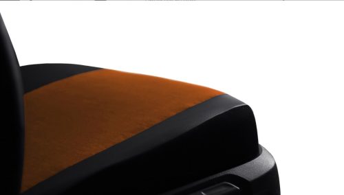 CHEVROLET Aveo Universeller Sitzbezug Unico Eco leder und Alcantara Kombination braun in Farbe