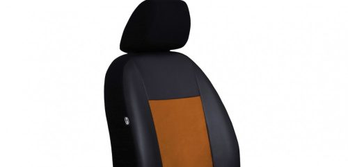 CHEVROLET Aveo Universeller Sitzbezug Unico Eco leder und Alcantara Kombination braun in Farbe