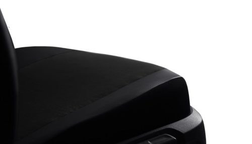 CHEVROLET Aveo Universeller Sitzbezug Unico Eco leder und Alcantara Kombination schwarz in Farbe