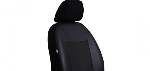 CHEVROLET Aveo Universeller Sitzbezug Unico Eco leder und Alcantara Kombination schwarz in Farbe