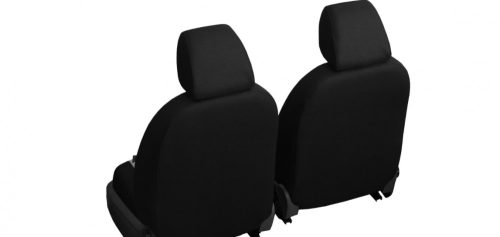 CHEVROLET Aveo Universeller Sitzbezug Unico Eco leder und Alcantara Kombination schwarz in Farbe