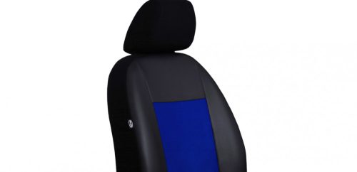 CHEVROLET Aveo Universeller Sitzbezug Unico Eco leder und Alcantara Kombination blau in Farbe